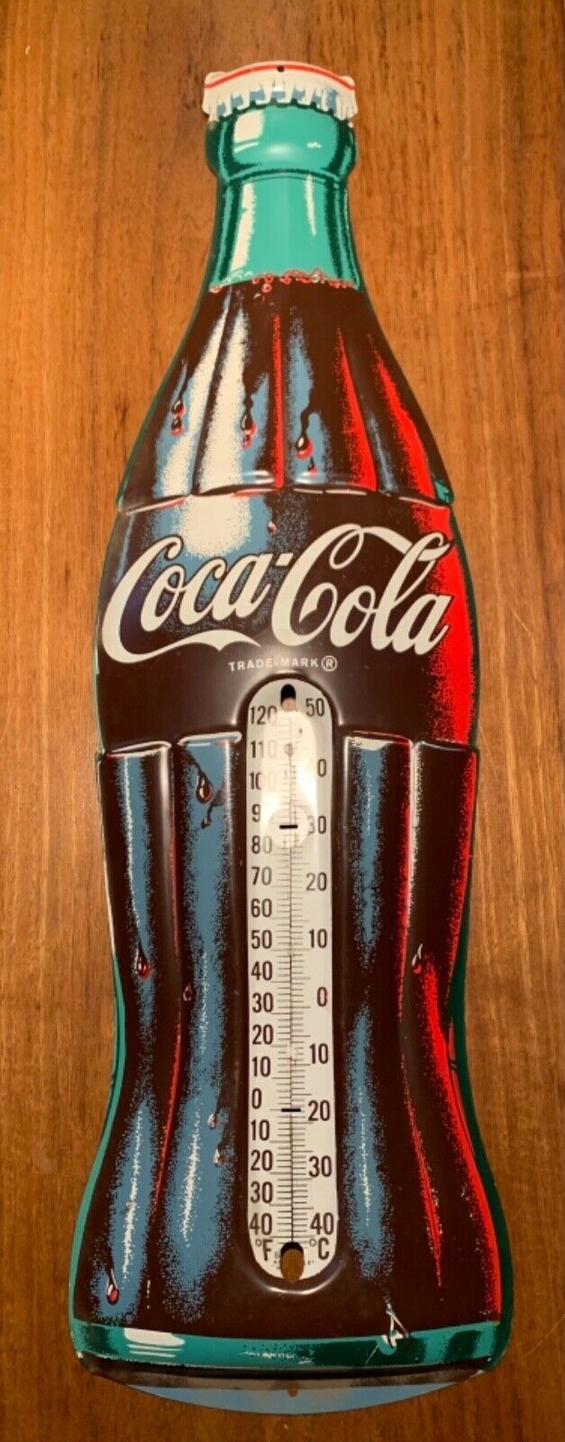 Vintage Coca Cola  Thermometer Large Size Very Clean 29” Tall 8 1/2” Wide - $120.00