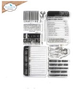 Craft Studio 2 Stamp Set. Elizabeth Craft  CS302 Craft Studio - £17.18 GBP