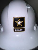 US Army vinyl decal window laptop hard hat up to 14&quot;  FREE TRACKING - £2.34 GBP+