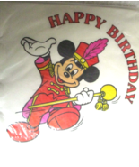 Vintage Disney Mickey Mouse Band Leader 16 Luncheon Napkins Birthday Hal... - £11.44 GBP
