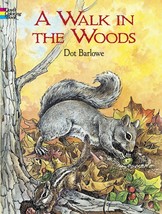 Dover Publications-A Walk In The Woods Coloring Book (Pack of 1) - $34.49
