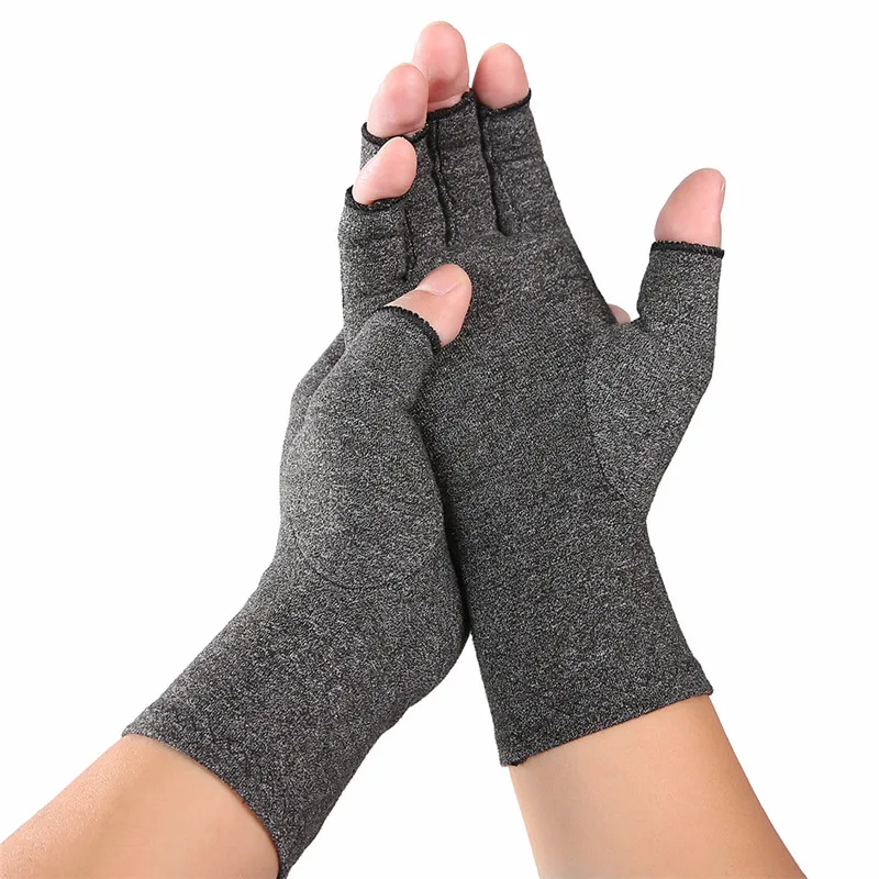 1 Pair Adult Compression Arthritis Gloves Wrist Support Cotton Joint Pai... - $39.84