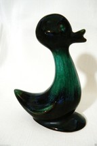 Vintage Blue Mountain Pottery Glaze Duck Duckling Figurine 6&quot; Cute $0 Sh - £23.94 GBP