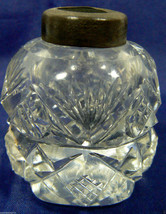Vintage Clear Cut Crystal Salt / Pepper Shaker Bottle Bud Vase - £24.77 GBP