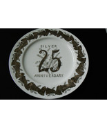 Norcrest Japan Porcelain Fine China 25th Anniversary Plate Silver Bells ... - £23.02 GBP