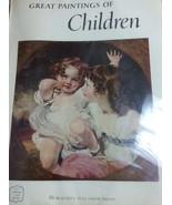 1956 Great Paintings of Children 16 full color prints Art Treasures of t... - £27.91 GBP