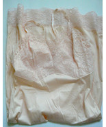 VTG Elegance Vanity Fair Pink lace nylon tricot sz 32 Slip Gown Lingerie - £67.94 GBP