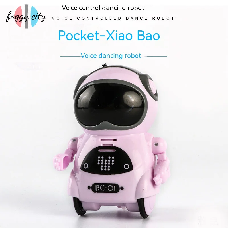 New Electronic Pet Children&#39;s Mini Intelligent Pocket Robot Puzzle Toy Bag - £21.89 GBP
