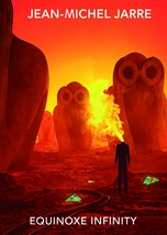 JEAN-MICHEL JARRE Equinoxe Infinity Cover 2 FLAG CLOTH POSTER BANNER CD LP - $20.00