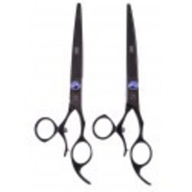 Professional pet grooming swivel scissors shears hair cut edge dog cat 7... - £157.22 GBP