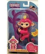 Authentic Wowwee Bella Pink with Yellow Hair interactive Baby Monkey - £36.13 GBP