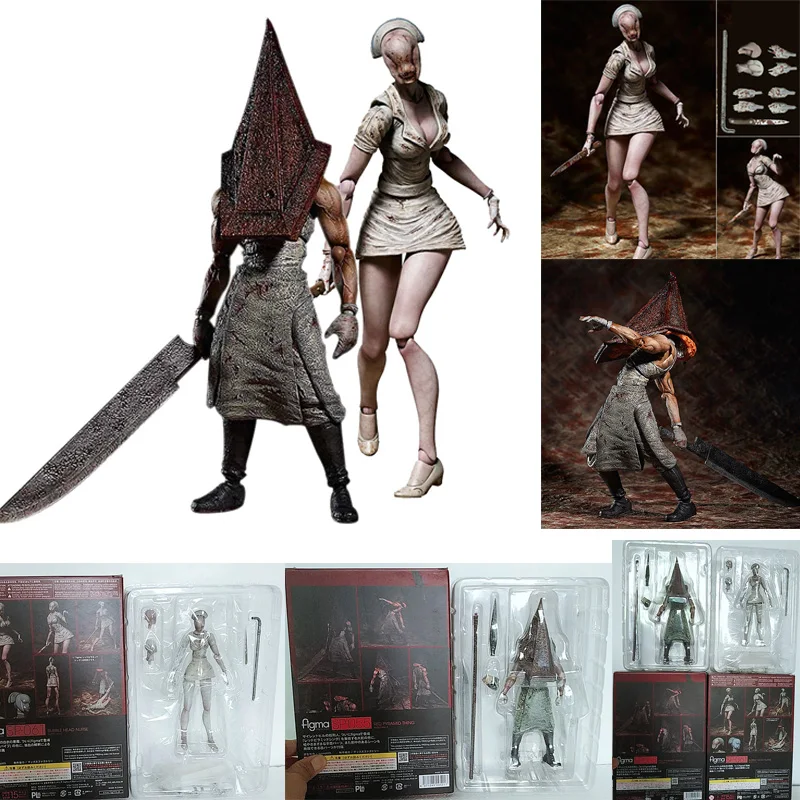Silent Hill Figure Figma SP055 Silent Hill 2 Red Pyramd Thing Figure Bub... - $39.53+