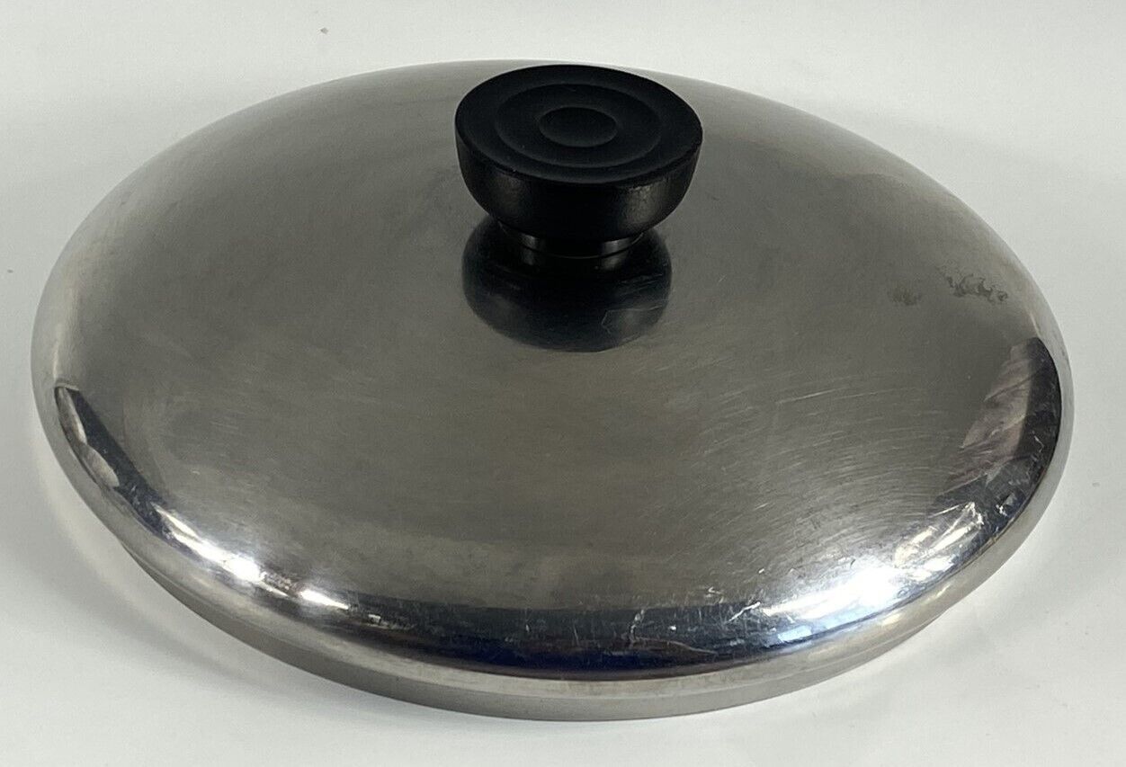 Vintage Revere Ware Pot Pan 7.5&quot; Replacement Lid Only (N) - Fits 2 &amp; 3 Q... - $9.74