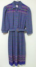 Womens Breli Originals Blue 3 quarter Sleeve Dress Size 10 - £6.22 GBP