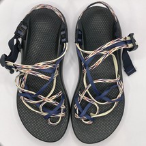 CHACO ZX3 INCAN BLUE Triple Strap Sport Hiking Water Sandal sz 9 - $38.69