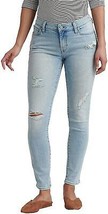 Lucky Brand Womens Wabash Blue Lolita Low Rise Skinny Jeans Sz 6 / 28W 6... - £31.92 GBP