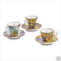 An item in the Home & Garden category: Teatime 3 Candle Set