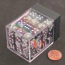 Chessex Manufacturing 26832 D6 Cube Gemini Set Of 36 Dice  12 mm - Purpl... - £21.96 GBP