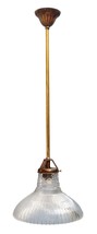 Magnifique Orig. Art Nouveau Lampe de Plafond Plafonnier Suspendue Shabb... - $197.13