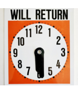 Vintage Woodall&#39;s Camping RV Publications Will Return Clock Sign Collect... - $27.40 CAD