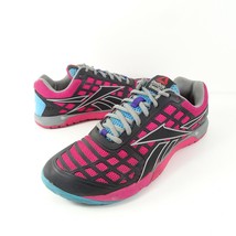 Reebok Crossfit Women&#39;s US 8 CF74 Pink Black Running Cross Training Shoes - £14.21 GBP