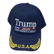 Donald Trump Hat 2020 Keep America Great Embroidered Baseball Cap Adjustable - £9.96 GBP