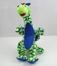 Classic Toy Co Green & Blue Winged Dragon 15" Plush - $12.60