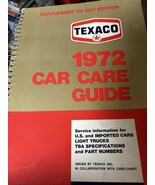 Texaco 1972 Coche Cuidado Guía US de Importación Camión Moto Especial &amp; ... - $393.01 MXN