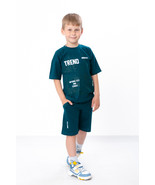 Set – Boys&#39; Summer Outfit, Printed T-Shirt &amp; Pocket Capri,, Summer,  Nos... - $360.82 MXN+