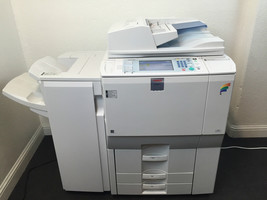Lanier LD365c Color Copier Printer Scanner Network &amp; Finisher Aficio MP ... - $2,574.00