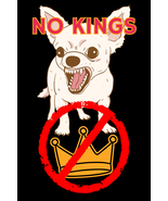 No Kings Chi Rectangle Sticker - $2.00