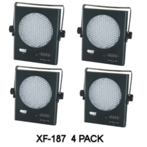 MEC-XF-187 RGB Flat panel LED Stage Light System *4 PACK* 2013 Black - £287.17 GBP