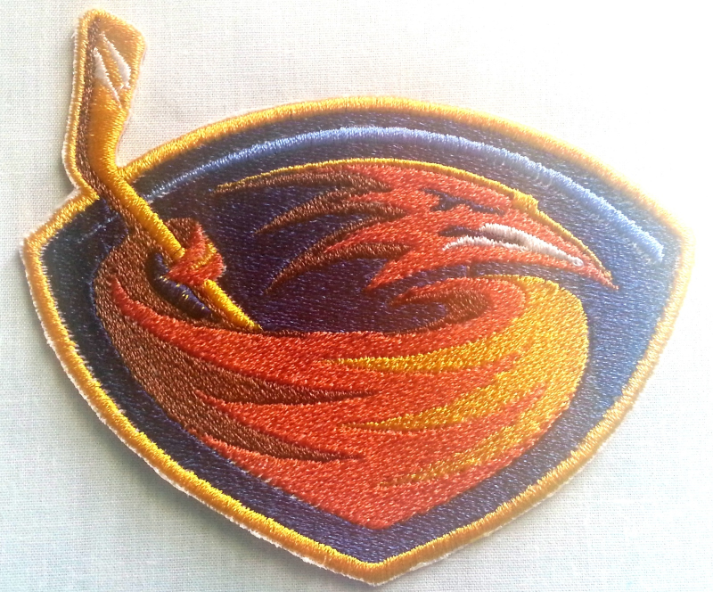 Atlanta Thrashers Logo Iron On Patch