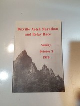 1976 Dixville Notch Marathon Booklet Brochure - N.H. - The Balsams Resort - $125.53 MXN