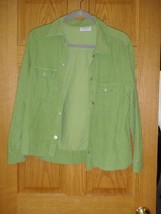 Fresh Produce Jacket Green Corduroy Jacket Size M - £14.55 GBP