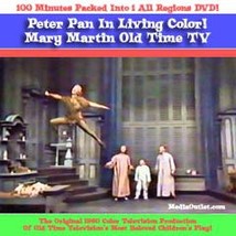 Peter Pan Mary Martin DVD Color TV 1960 Original TV Production - £14.92 GBP