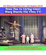 Peter Pan Mary Martin DVD Color TV 1960 Original TV Production - $18.95