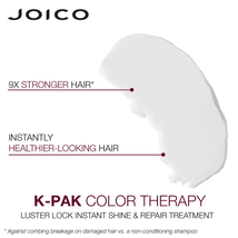 Joico K-PAK Color Therapy Luster Lock Instant Shine & Repair Treatment, 8.5 Oz. image 4