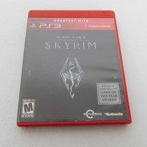 The Elder Scrolls V Skyrim PlayStation PS3 Single Player Trophies Bethesda 2011 - £11.42 GBP