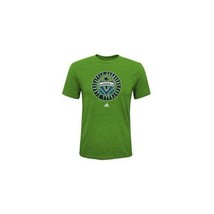 Adidas Youth Seattle Sounders Football Bicycle Kick T-Shirt, Green, Larg... - $12.86