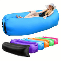 Relax In Comfort: Inflatable Lounger Air Sofa Hammock - Portable, Waterproof - £15.17 GBP