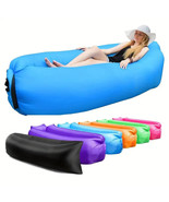 Relax In Comfort: Inflatable Lounger Air Sofa Hammock - Portable, Waterproof - £14.89 GBP
