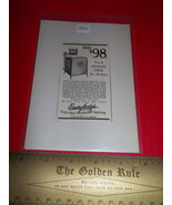 Home Treasure 1924 Everybody Electric Washing Machine Advertise Paper Tr... - $12.86 CAD