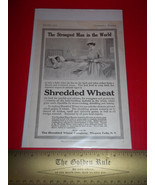 Home Treasure Ad 1915 Shredded Wheat Company Cereal Food Product Adverti... - €8,24 EUR