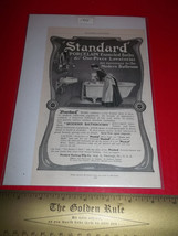 Home Treasure Ad Decor 1904 Standard Sanitary Porcelain Baths Advertisin... - £11.20 GBP