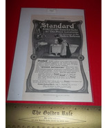 Home Treasure Ad Decor 1904 Standard Sanitary Porcelain Baths Advertisin... - £11.17 GBP