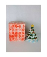 Christmas Tree Tealight Candle Holder Holiday Decor 6&quot; tall - $8.86