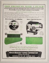 1931 Print Ad Mayer Flip-Up Glare Shields for Cars Premiums Chicago,Illinois - £14.06 GBP