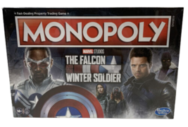 Monopoly Marvel Studios The Falcon And The Winter Soldier Board Game New... - $20.79
