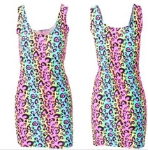 Womens dresses form fitting tank top style above the knee JA-164b animal... - $16.49